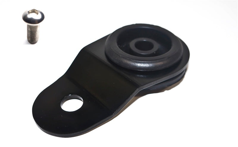 Torque Solution Radiator Mount w/ Insert - Black (Mitsubishi Evo 7/8/9)