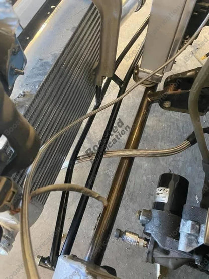 Boosted Fabrication 1G DSM AWD Front Crossmember / Roll Stop