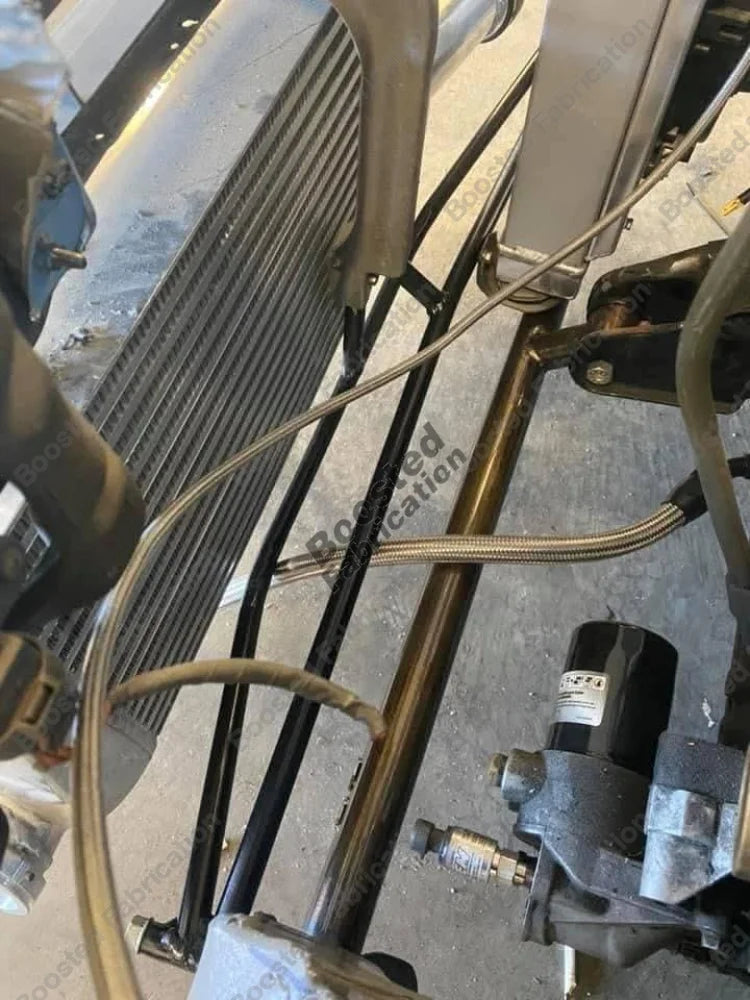 Boosted Fabrication 1G DSM AWD Front Crossmember / Roll Stop