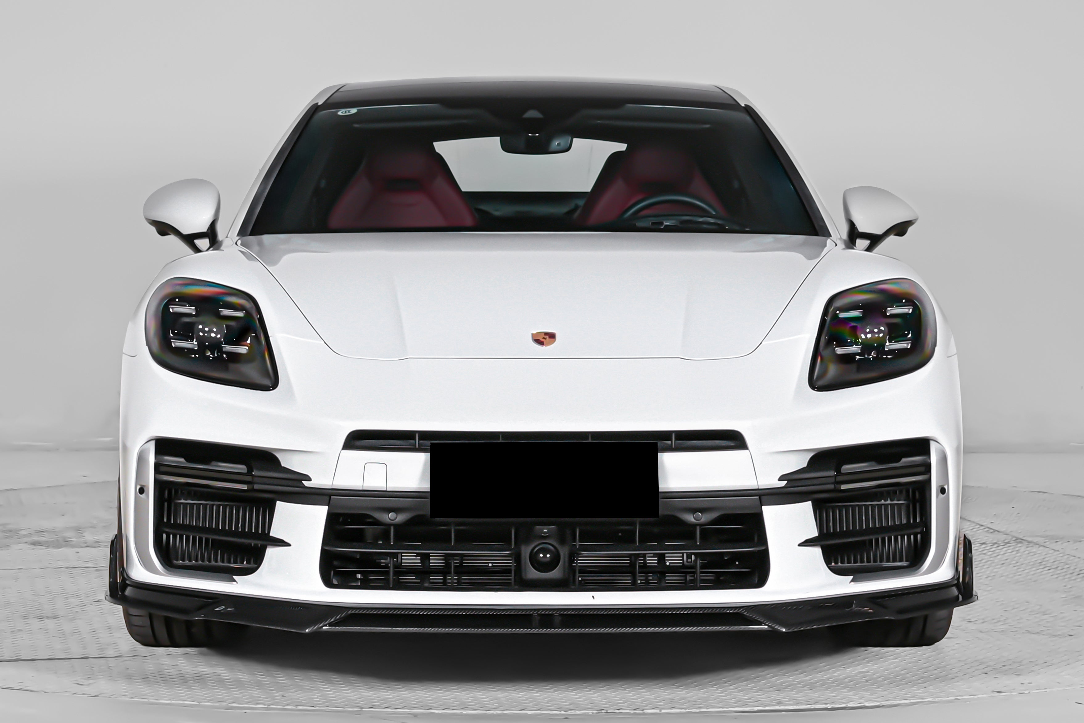 Carbonado 2024-2026 Porsche Panamera 976 KDA Style Autoclave Carbon Fiber Front Lip | Turbo, Turbo s, GTS, Turbo E-Hybrid, Turbo s E-Hybrid