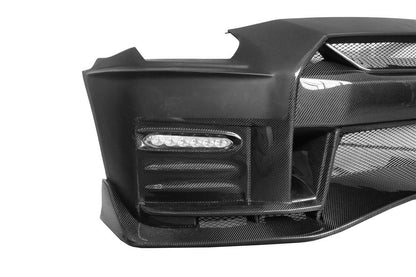 Carbonado 2008-2016 Nissan GTR R35 CBA  DBA NISMO Ver17 Style Front Bumper