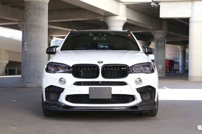 Borde delantero de fibra de carbono estilo 3D para BMW X5M F85 X6M F86 (2015-2019)
