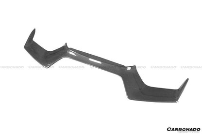 Carbonado 2018-2022 Ferrari 488 Pista OEM Style Carbon Fiber Front Bumper Middle Lip