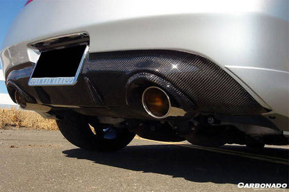 Carbonado 2008-2015 Infiniti G37s Coupe DTM-II Style Carbon Fiber Rear Lip