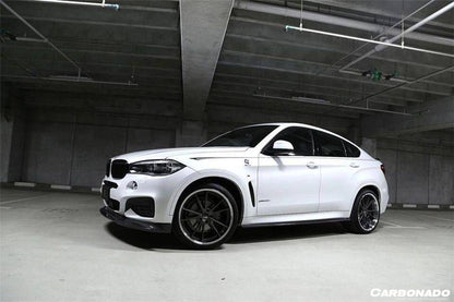 Borde delantero de fibra de carbono estilo 3D para BMW X5M F85 X6M F86 (2015-2019)