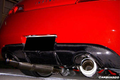 Carbonado 2008-2015 Infiniti G37s Coupe DTM-II Style Carbon Fiber Rear Lip