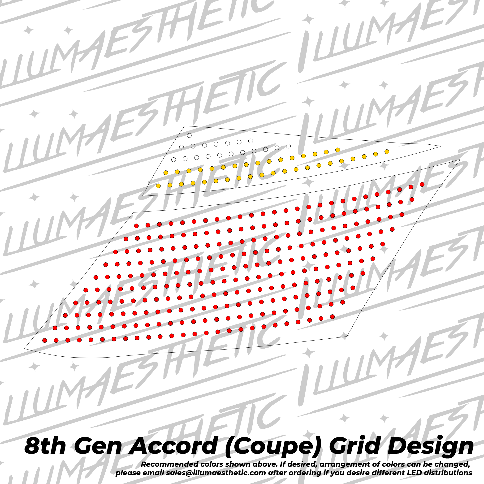 Illumaesthetic Honda Accord Coupe (08-12, 8th Gen) - Complete DIY Kit