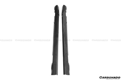 Faldones laterales de fibra de carbono para Mercedes Benz W204 C63 AMG Sedán (2008-2014)