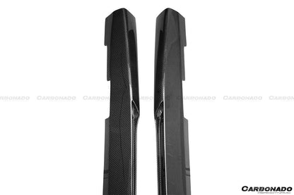 Faldones laterales de fibra de carbono para Mercedes Benz W204 C63 AMG Sedán (2008-2014)