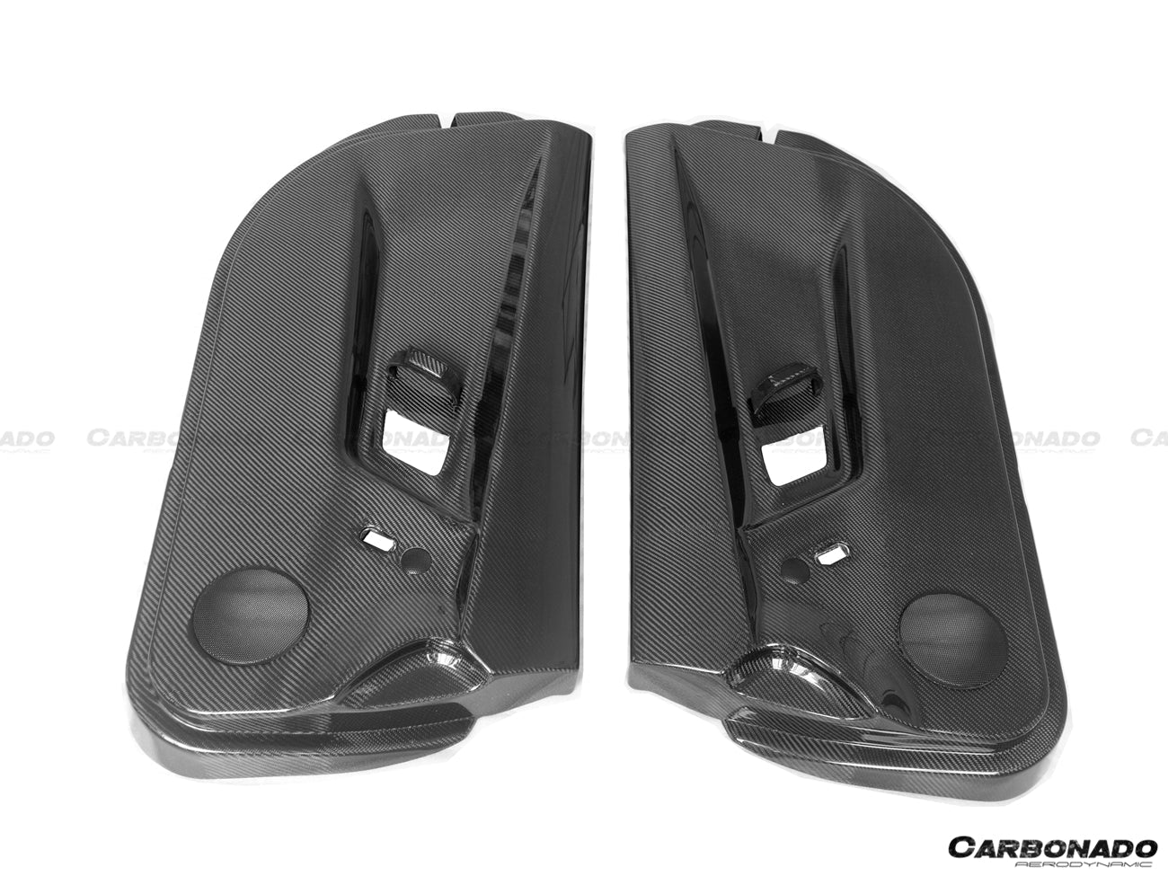 Carbonado Carbon Fiber Inner Door Panels | 2004-2014 Lamborghini Gallardo Coupe