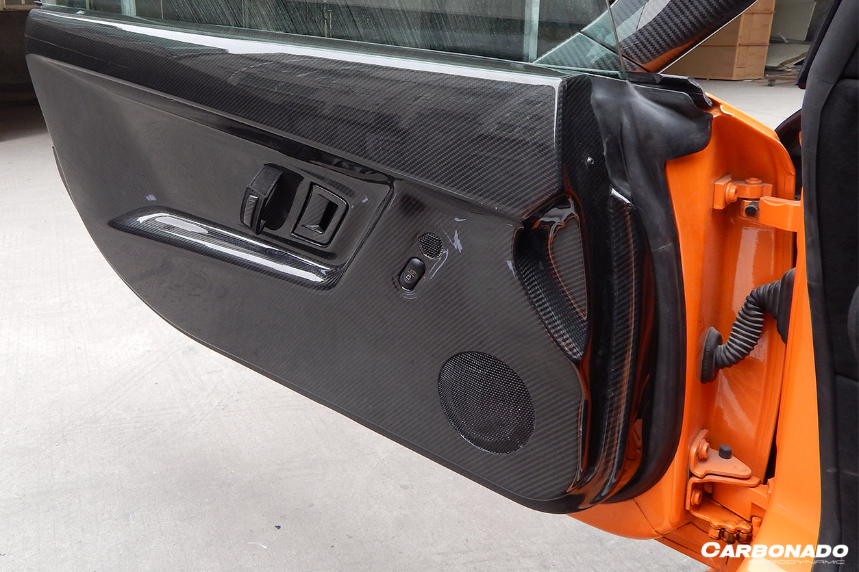 Carbonado Carbon Fiber Inner Door Panels | 2004-2014 Lamborghini Gallardo Coupe
