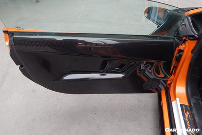 Carbonado Carbon Fiber Inner Door Panels | 2004-2014 Lamborghini Gallardo Coupe