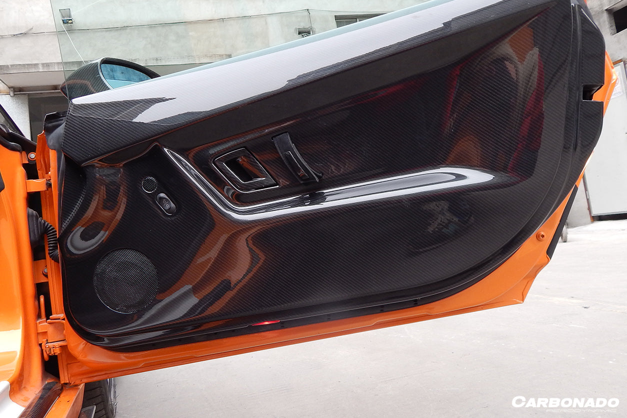 Carbonado Carbon Fiber Inner Door Panels | 2004-2014 Lamborghini Gallardo Coupe