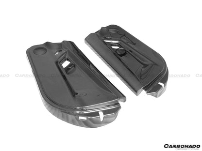 Carbonado Carbon Fiber Inner Door Panels | 2004-2014 Lamborghini Gallardo Coupe