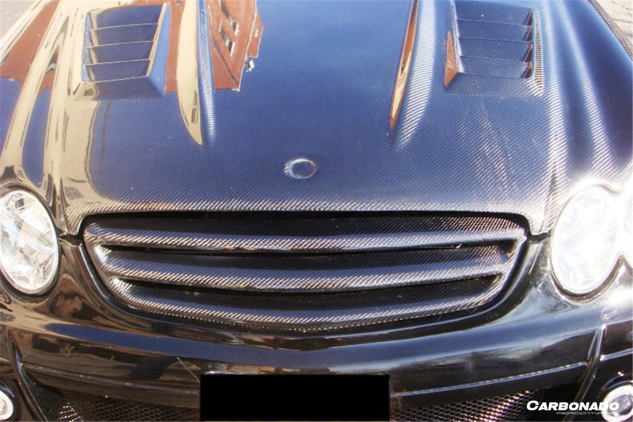 Carbonado 2003-2008 Mercedes Benz W209 CLK  W203 C55 AMG WI Style Hood Bonnet