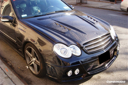 Carbonado 2003-2008 Mercedes Benz W209 CLK  W203 C55 AMG WI Style Hood Bonnet