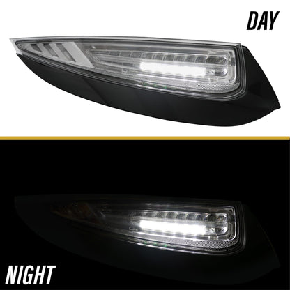 NTXGlow LED Light Bar Clear Tail Made By Depo (2009-2012 Porsche 911 Carrera 997)