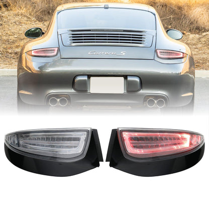 NTXGlow LED Light Bar Clear Tail Made By Depo (2009-2012 Porsche 911 Carrera 997)