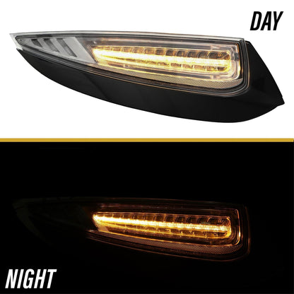 NTXGlow LED Light Bar Clear Tail Made By Depo (2009-2012 Porsche 911 Carrera 997)