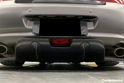 Borde trasero estilo BKSS para Infiniti G25 G37 Sedán Carbonado 2010-2013