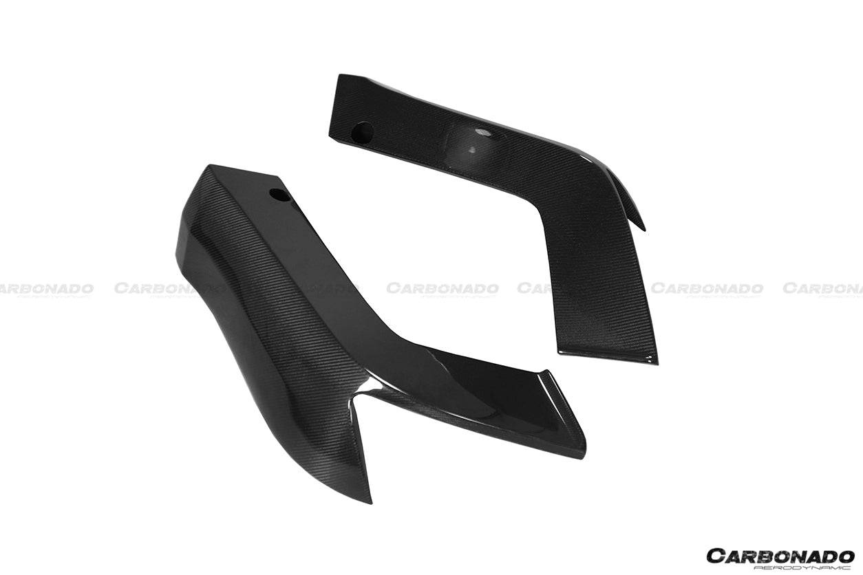 Borde trasero estilo BKSS para Infiniti G25 G37 Sedán Carbonado 2010-2013
