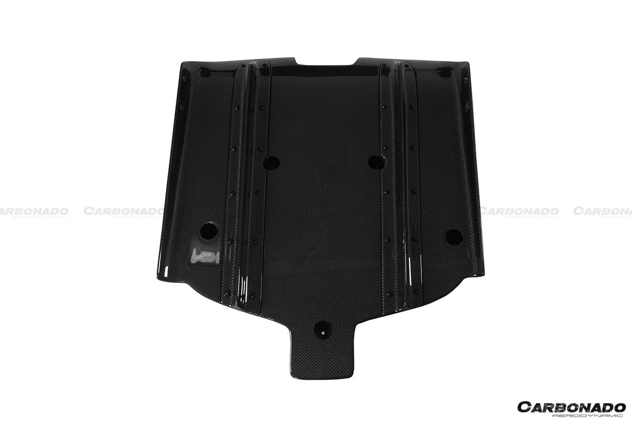 Borde trasero estilo BKSS para Infiniti G25 G37 Sedán Carbonado 2010-2013