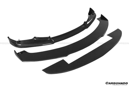 Borde delantero estilo BKSS para Infiniti G25 G37 Sedán Carbonado 2010-2013