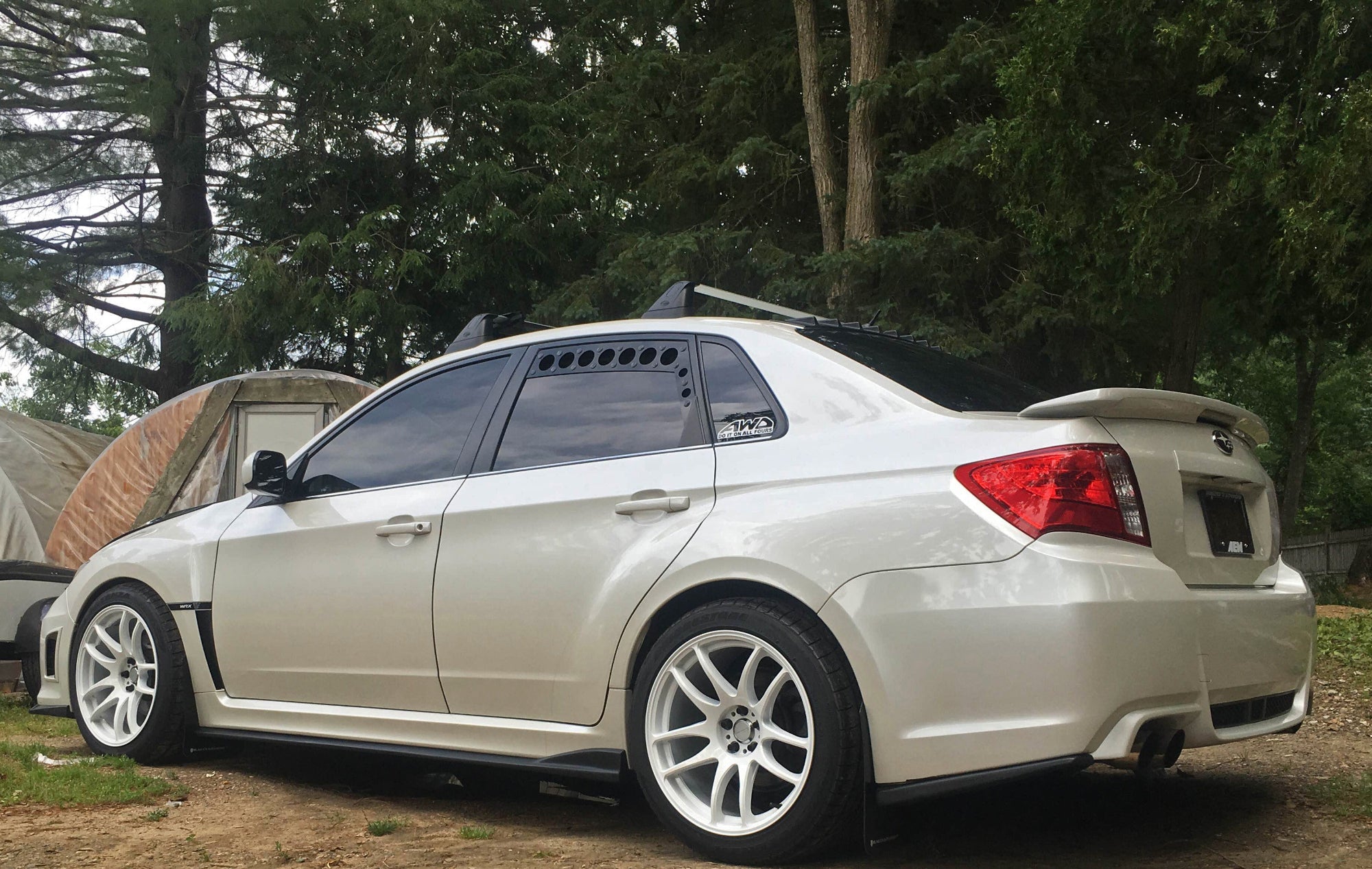 Billetworkz Window Vents (2008-2014 Subaru WRX/STI)