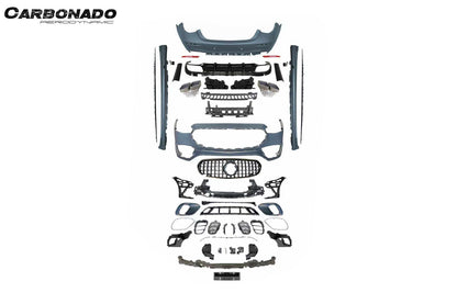 Carbonado 2021-2024 Mercedes Benz S Class W223 S500 S580 Sedan AMG Style Full body kit