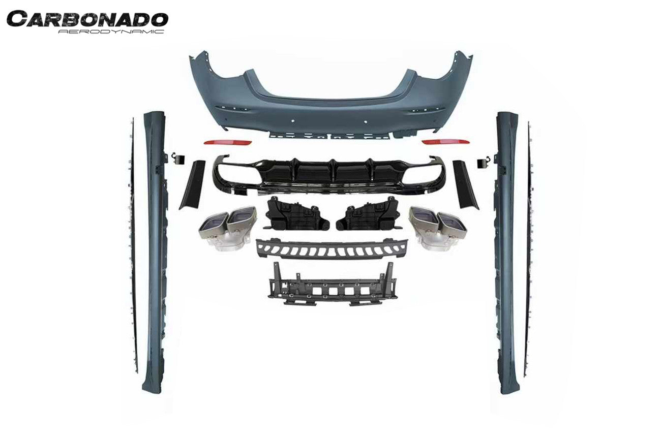 Carbonado 2021-2024 Mercedes Benz S Class W223 S500 S580 Sedan AMG Style Full body kit