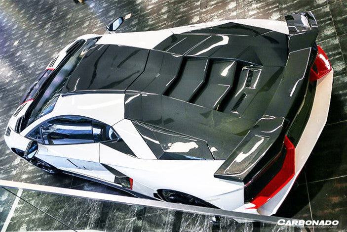 Carbonado BKSS Style Carbon Fiber Roof | 2011-2016 Lamborghini Aventador LP700 Coupe