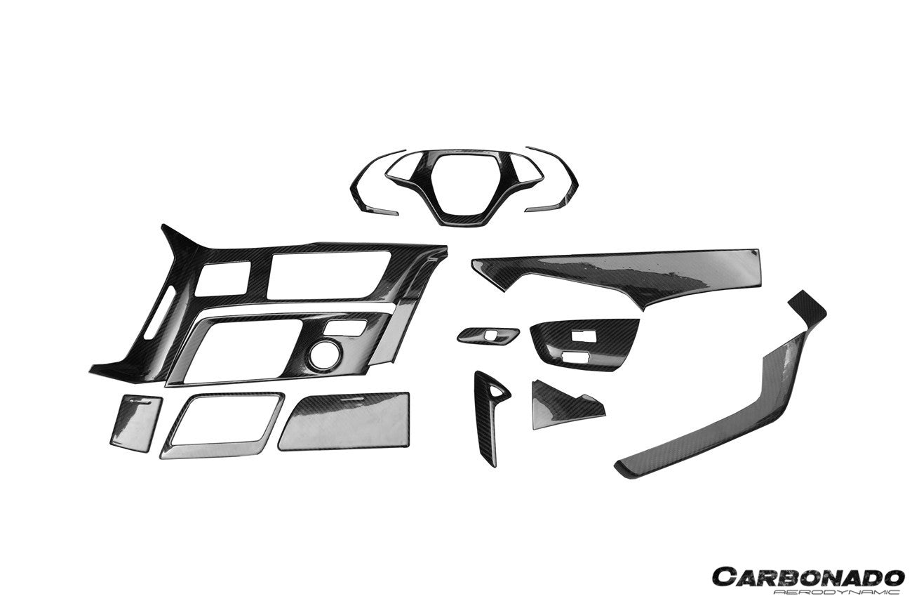 Carbonado 2013-2019 Corvette C7 Z06 Grandsport Dry Carbon Fiber Interior