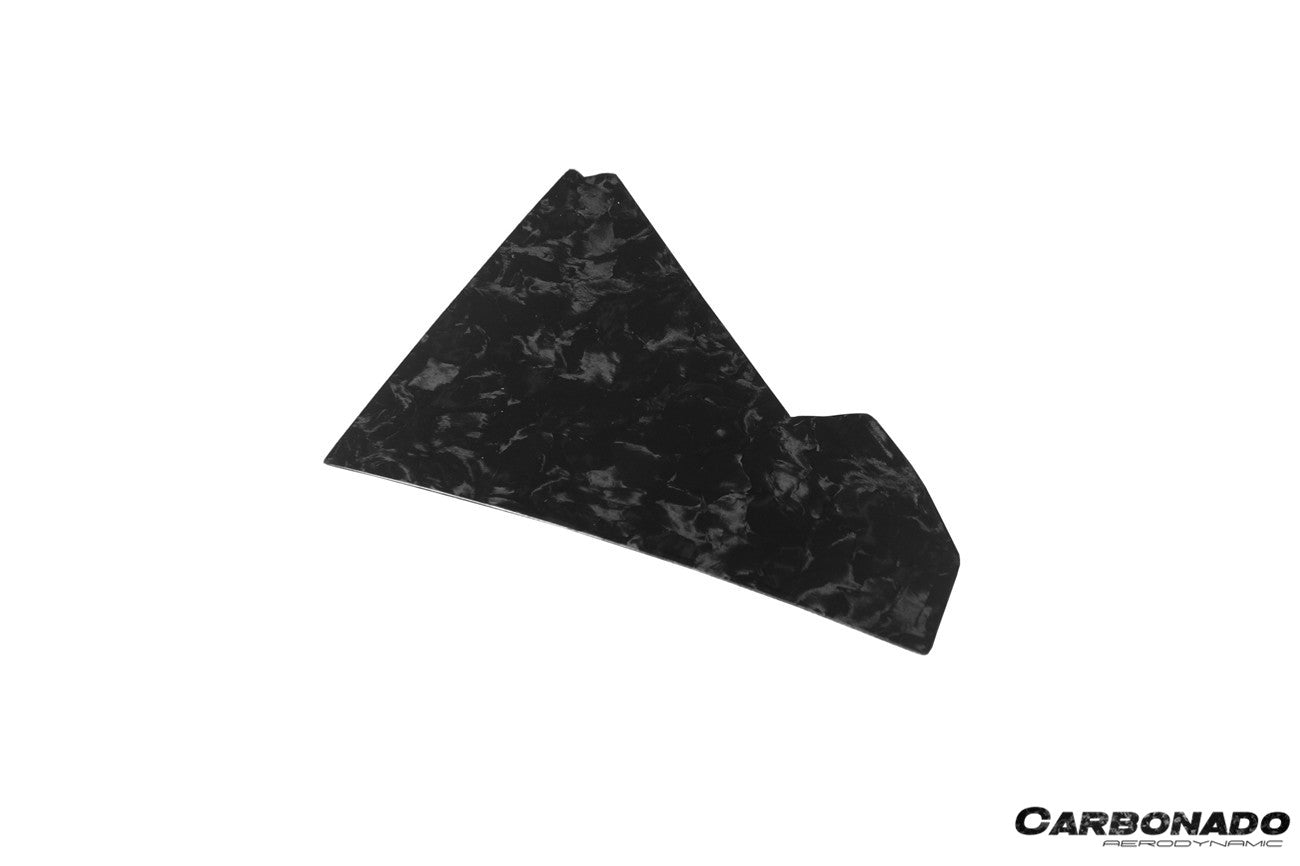 Carbonado 2013-2019 Corvette C7 Z06 Grandsport Dry Carbon Fiber Outside Gears Panel Protective Cover Trim
