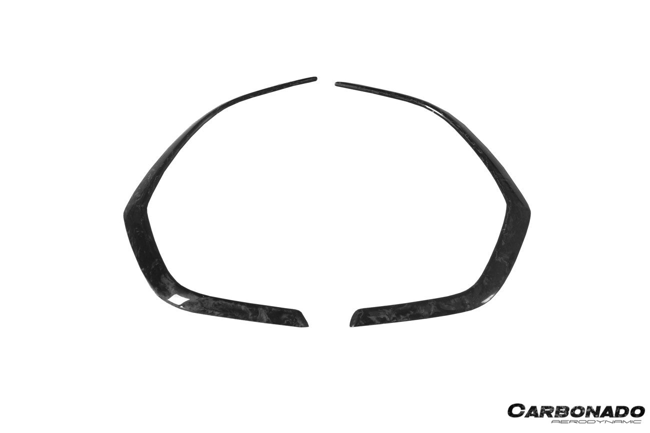 Carbonado 2013-2019 Corvette C7 Z06 Grandsport Dry Carbon Fiber Interior Dashboard Panel Decor Cover Trim