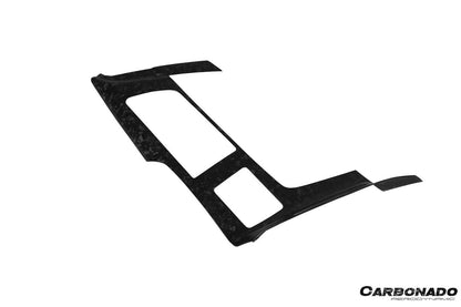 Carbonado 2013-2019 Corvette C7 Z06 Grandsport Dry Carbon Fiber Outside Gears Panel Protective Cover Trim