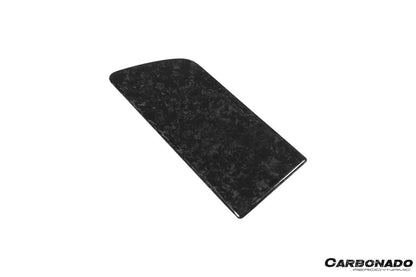 Carbonado 2013-2019 Corvette C7 Z06 Grandsport Dry Carbon Fiber Cup Holder Cover Panel Trim