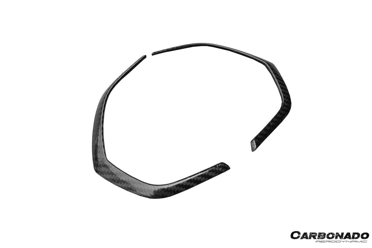 Carbonado 2013-2019 Corvette C7 Z06 Grandsport Dry Carbon Fiber Interior Dashboard Panel Decor Cover Trim