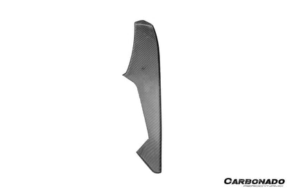 Carbonado 2013-2019 Corvette C7 Z06 Grandsport Dry Carbon Fiber interior Door Panel Cover Trim