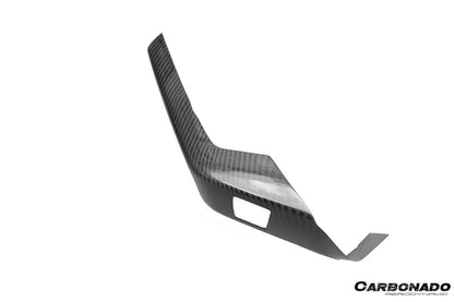 Carbonado 2013-2019 Corvette C7 Z06 Grandsport Dry Carbon Fiber Interior driver Window Switch Side Armrest Panel cover Trim