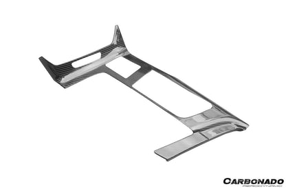 Carbonado 2013-2019 Corvette C7 Z06 Grandsport Dry Carbon Fiber Outside Gears Panel Protective Cover Trim