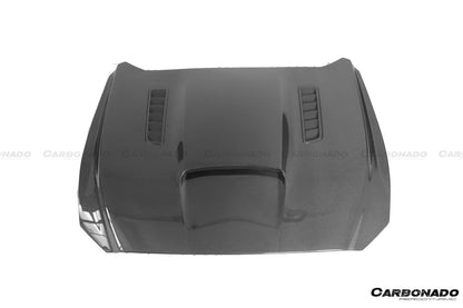 Carbonado 2015-2017 Ford Mustang GT & V6 TRU Style Hood
