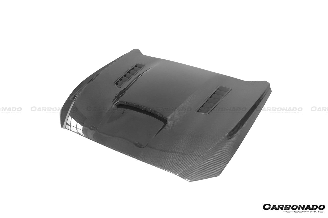 Carbonado 2015-2017 Ford Mustang GT & V6 TRU Style Hood