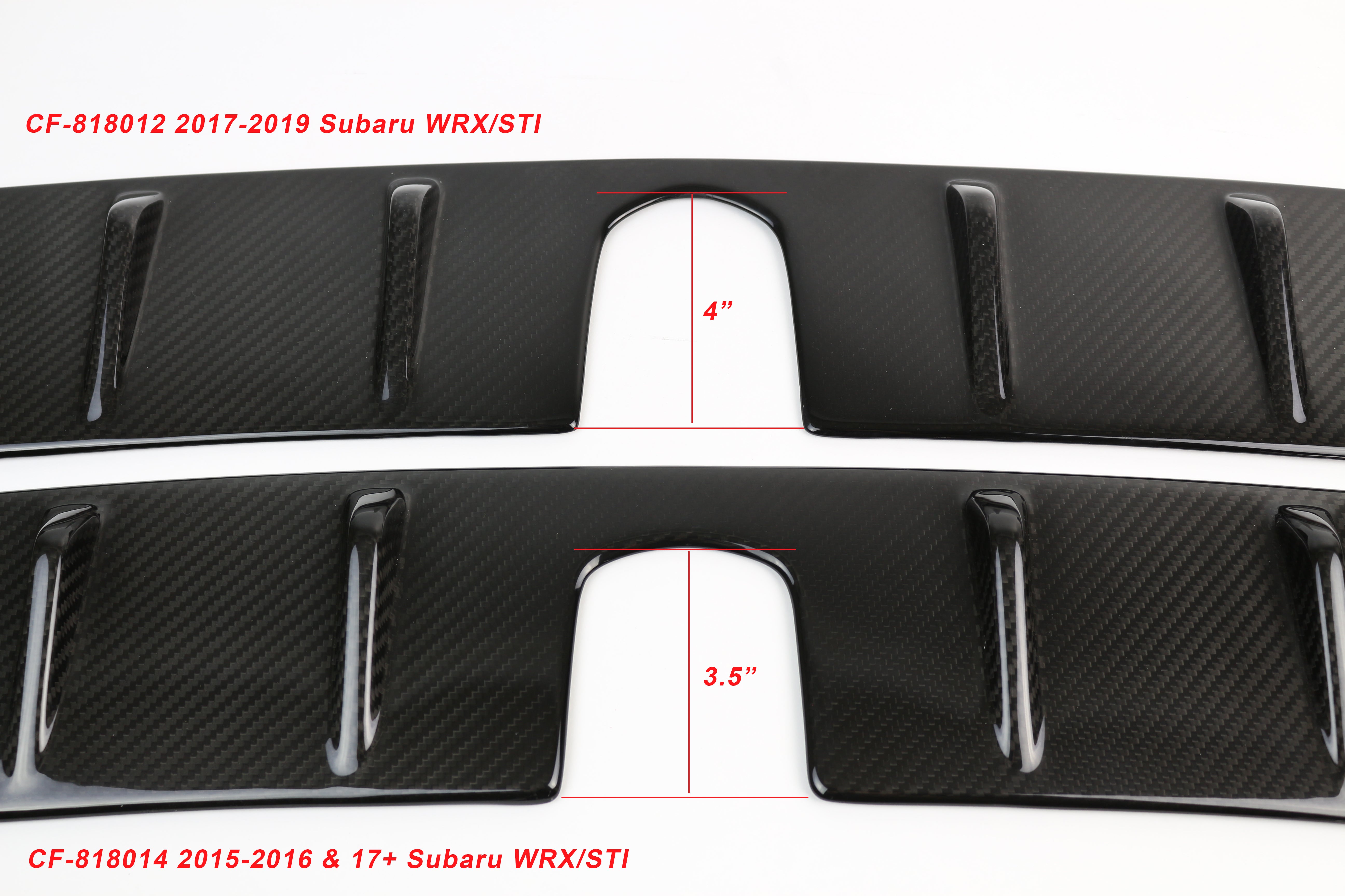 APR Carbon Fiber Vortex Generator (2015-2021 Subaru WRX/ STI)