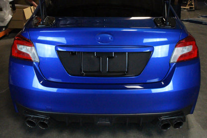 APR Carbon Fiber License Plate Frame (2015-2021 Subaru WRX/ STI)