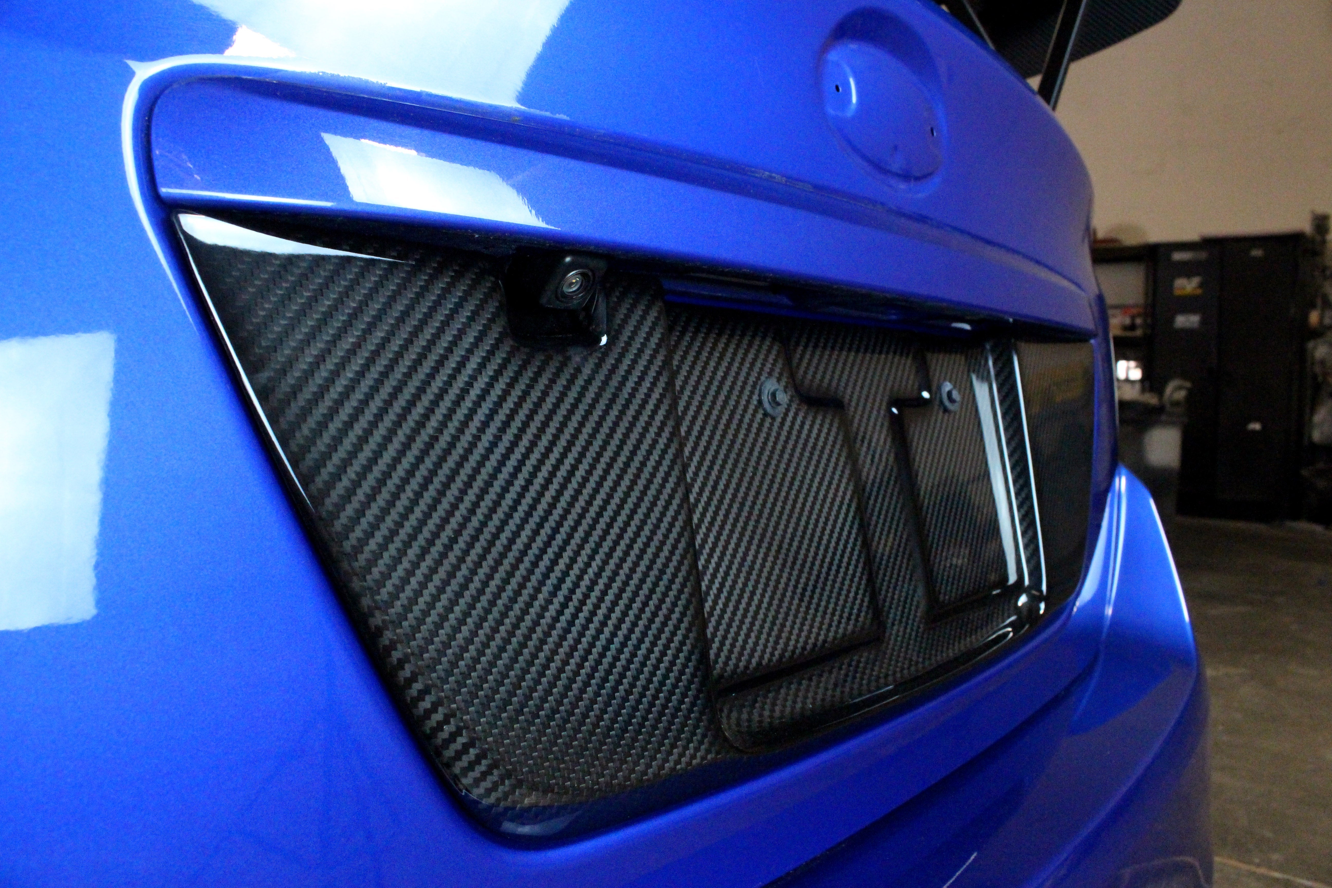 APR Carbon Fiber License Plate Frame (2015-2021 Subaru WRX/ STI)