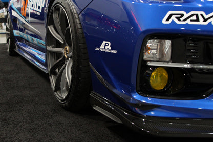 APR Carbon Fiber Front Bumper Bottom Canards (2015-2017 Subaru WRX STI)