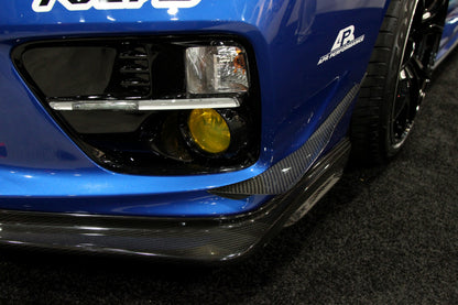 APR Carbon Fiber Front Bumper Bottom Canards (2015-2017 Subaru WRX STI)