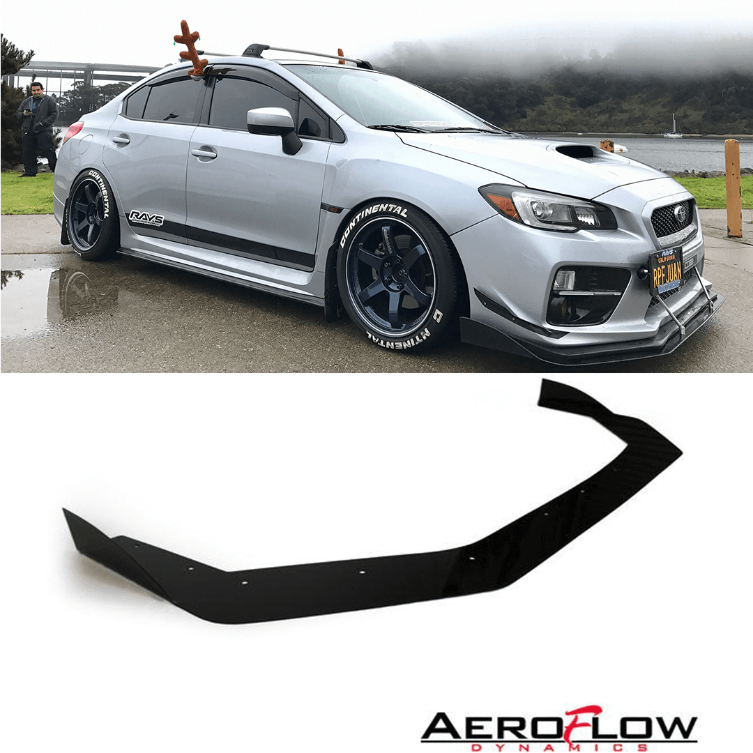Aeroflow Dynamics 2015-2021 Subaru Wrx/Sti Front Splitter V2