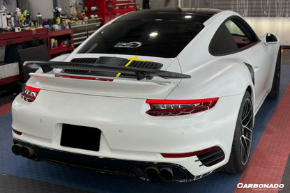 Carbonado 2016-2019 Porsche 911 991.2 Turbo Turbo S Carbon Fiber Engine Hood Vent
