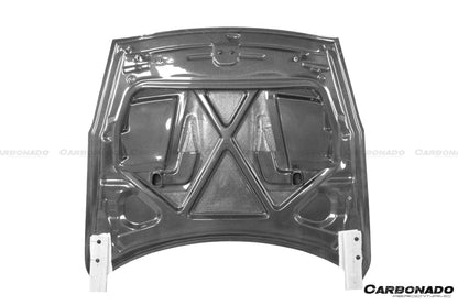 Carbonado 2017-2021 Nissan GTR R35 CBA & DBA & EBA TS Style Carbon Fiber Hood